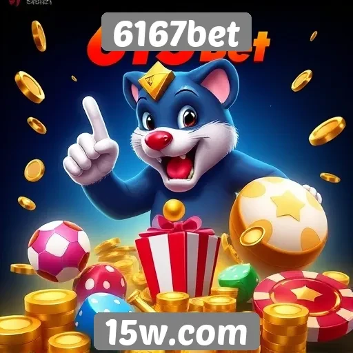 Variedade de jogos disponíveis em 6167bet